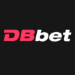 Logotipo de DBbet (Dbet) sobre fondo negro